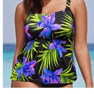 Beach Belle tankini top size 20